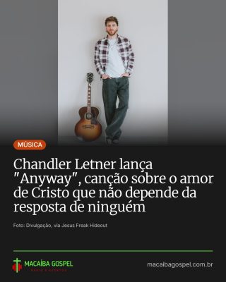 Post do Instagram do Macaíba Gospel