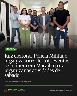 Post do Instagram do Macaíba Gospel