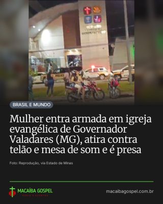 Post do Instagram do Macaíba Gospel