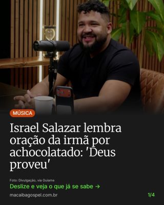 Post do Instagram do Macaíba Gospel