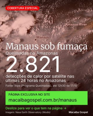 Post do Instagram do Macaíba Gospel