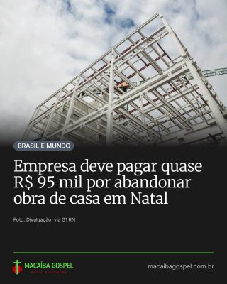 Post do Instagram do Macaíba Gospel