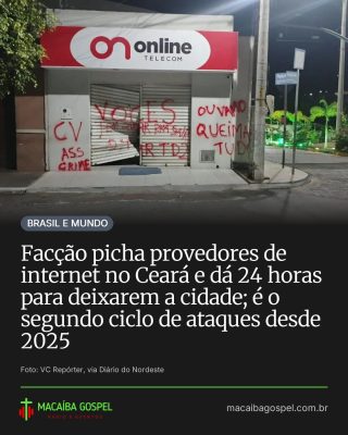 Post do Instagram do Macaíba Gospel
