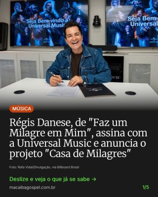 Post do Instagram do Macaíba Gospel