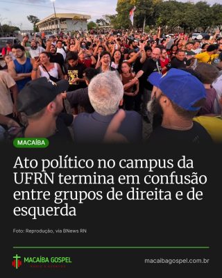Post do Instagram do Macaíba Gospel