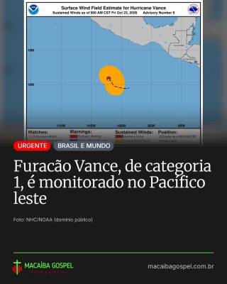Post do Instagram do Macaíba Gospel