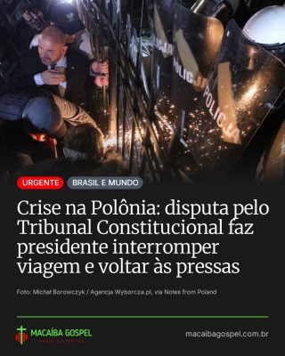 Post do Instagram do Macaíba Gospel