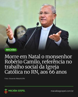 Post do Instagram do Macaíba Gospel