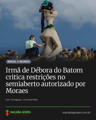 Post do Instagram do Macaíba Gospel