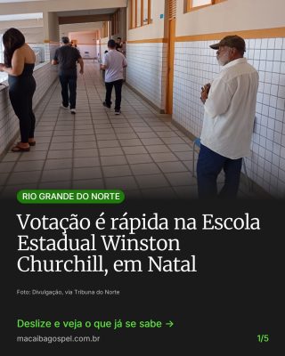 Post do Instagram do Macaíba Gospel