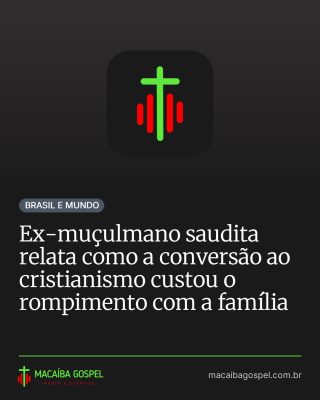 Post do Instagram do Macaíba Gospel