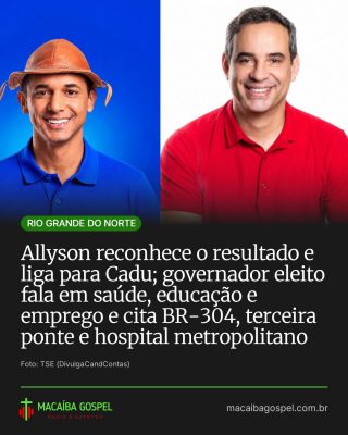 Post do Instagram do Macaíba Gospel