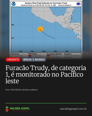 Post do Instagram do Macaíba Gospel
