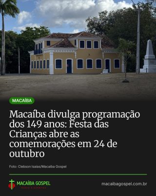 Post do Instagram do Macaíba Gospel