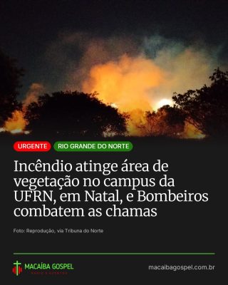 Post do Instagram do Macaíba Gospel