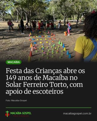 Post do Instagram do Macaíba Gospel