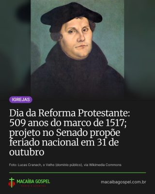 Post do Instagram do Macaíba Gospel