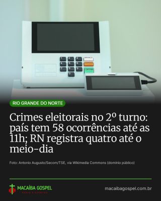 Post do Instagram do Macaíba Gospel