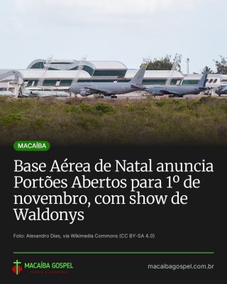 Post do Instagram do Macaíba Gospel