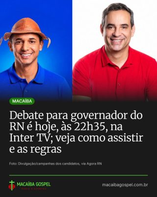 Post do Instagram do Macaíba Gospel