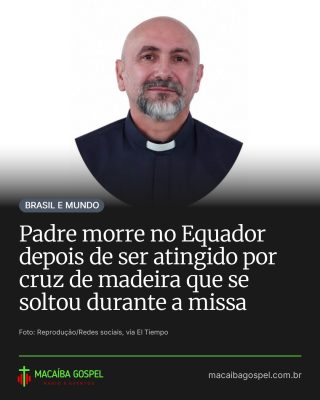 Post do Instagram do Macaíba Gospel