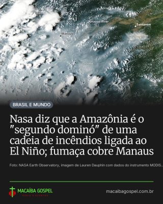 Post do Instagram do Macaíba Gospel