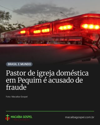 Post do Instagram do Macaíba Gospel