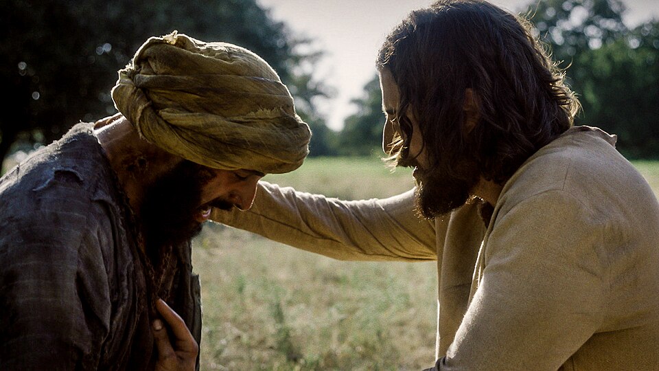Foto ilustrativa: The Chosen - Jesus touches the leper