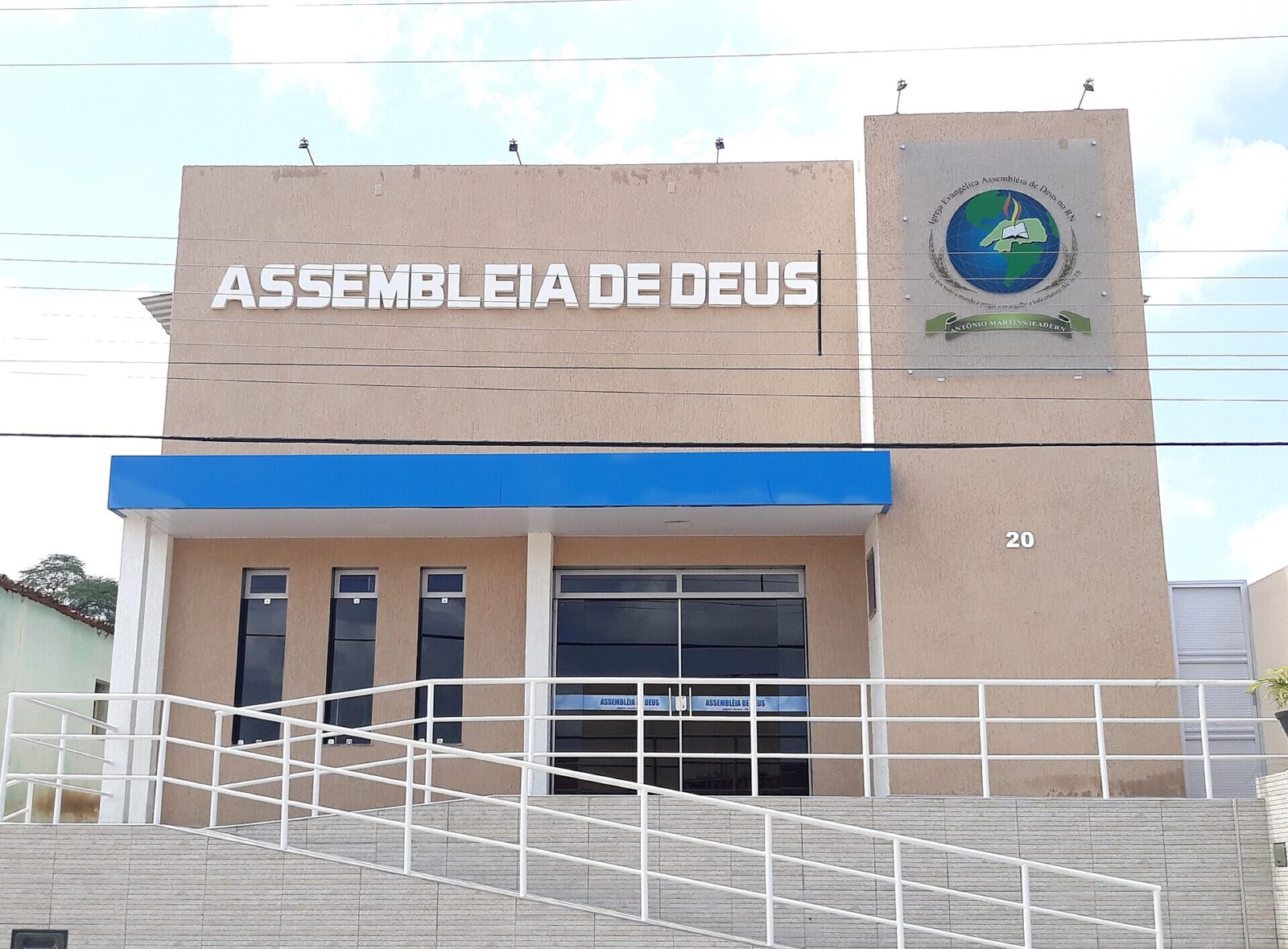 Foto ilustrativa: templo da Assembleia de Deus em Antônio Martins (RN)