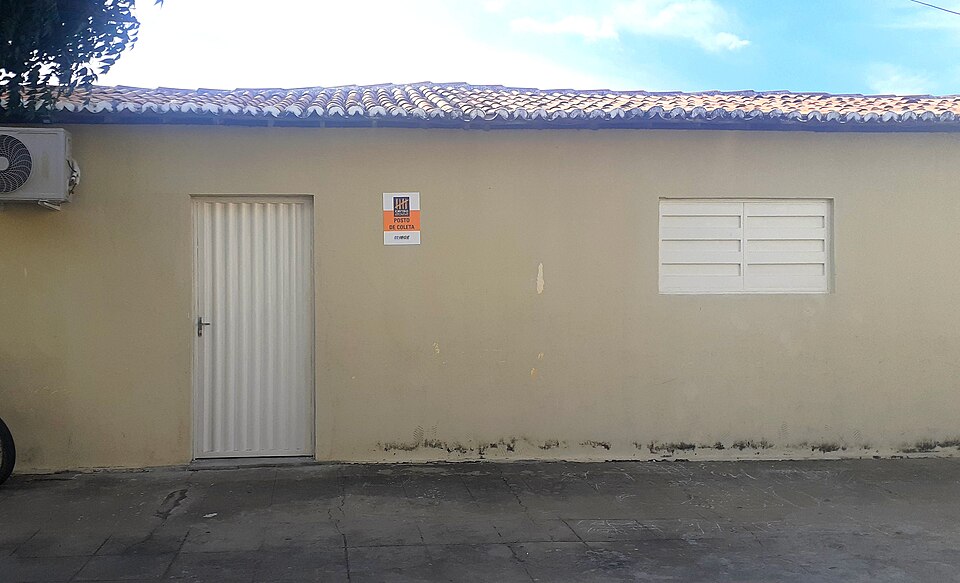 Foto de arquivo: posto de coleta do IBGE em Passagem
