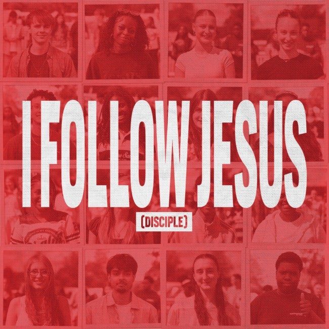 Capa do single "I Follow Jesus (Disciple)", do Vineyard Worship