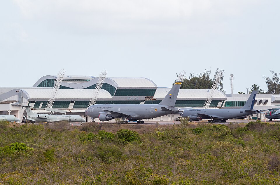 Foto de arquivo: aeronaves na Base Aérea de Natal, em Parnamirim; a imagem não é do evento