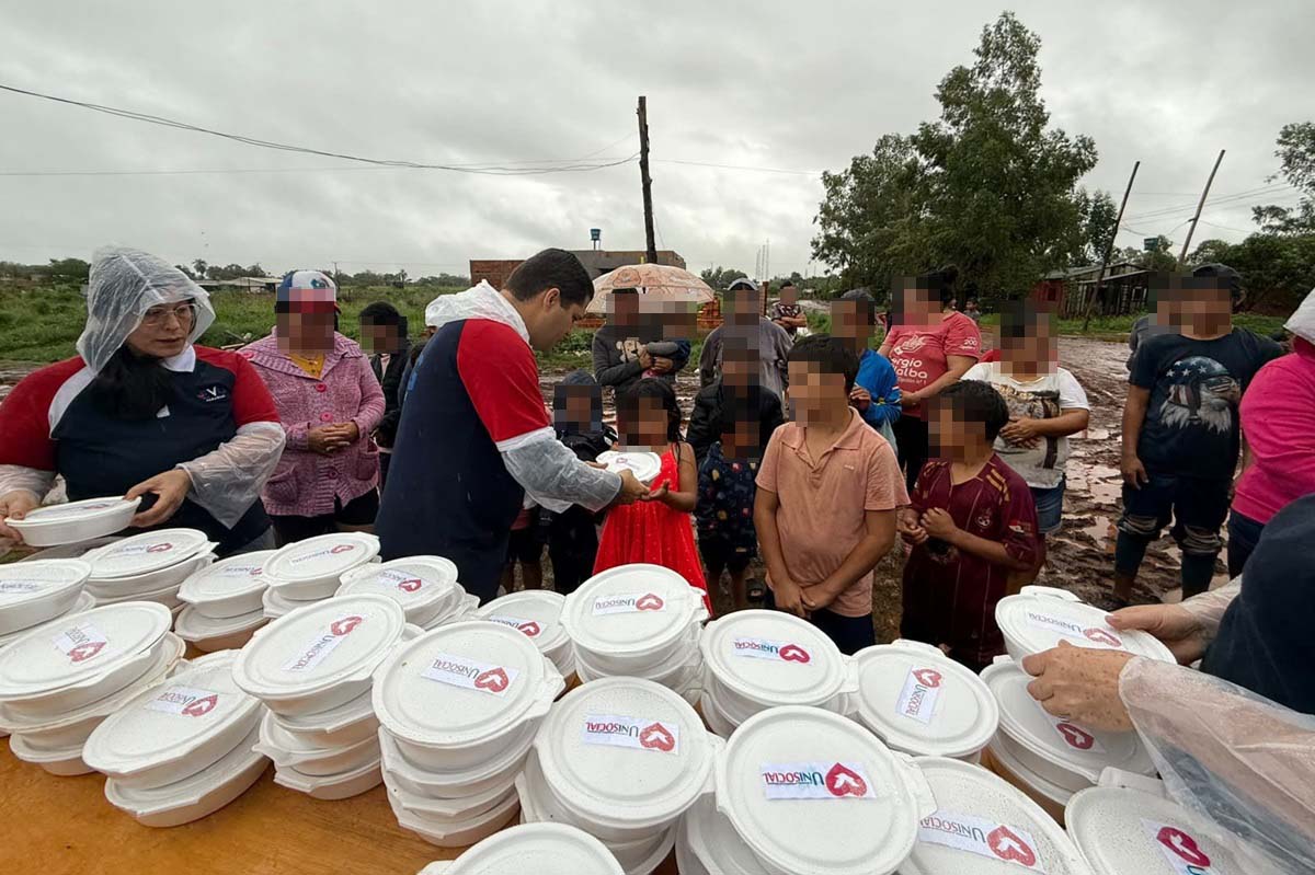 Ajuda humanitária no Paraguai alcança mais de 300 famílias em Cidade do Leste