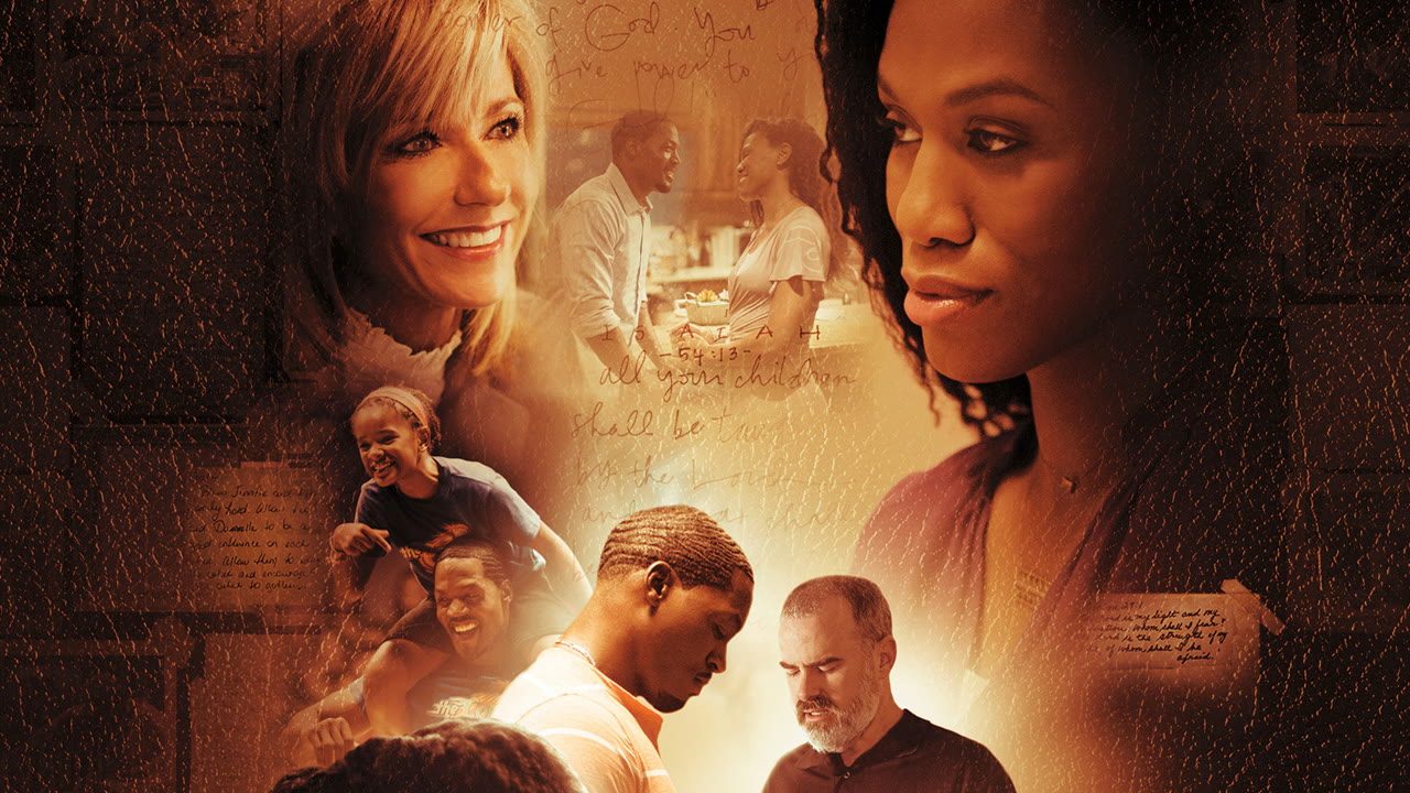 O elenco de Quarto de Guerra, com Priscilla Shirer e Karen Abercrombie