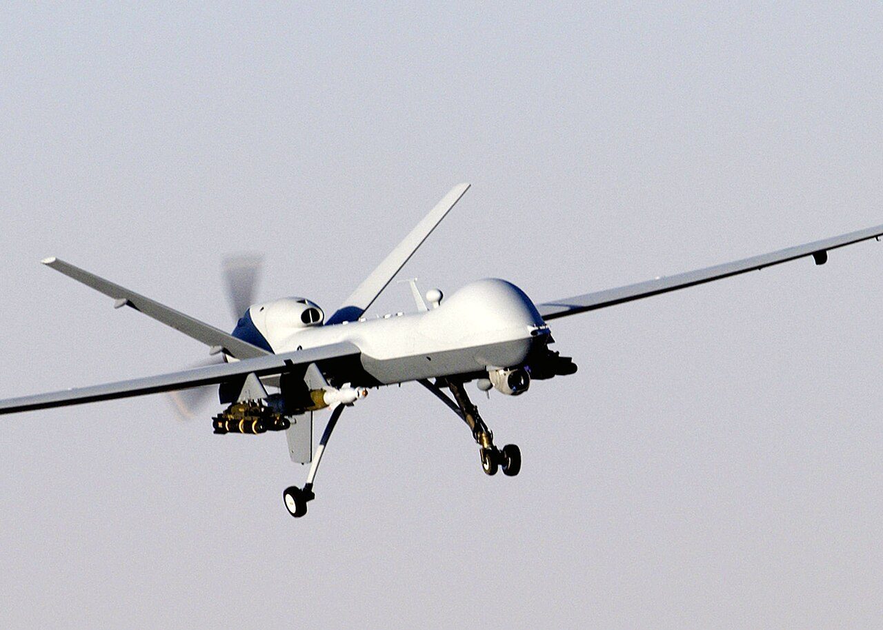 Foto ilustrativa: drone MQ-9 Reaper da Força Aérea dos EUA, em 2007, no Afeganistão