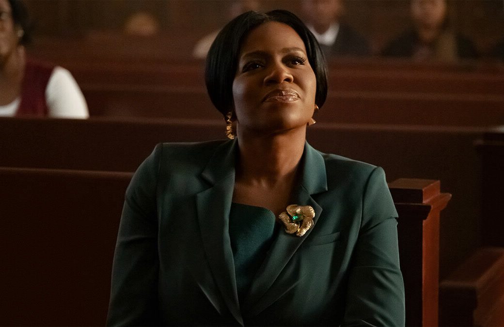 Fantasia Barrino como Rebecca em cena de "Gospel de Natal"