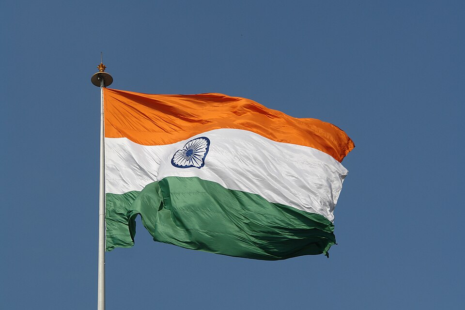 Foto ilustrativa: Flag of India, New Delhi