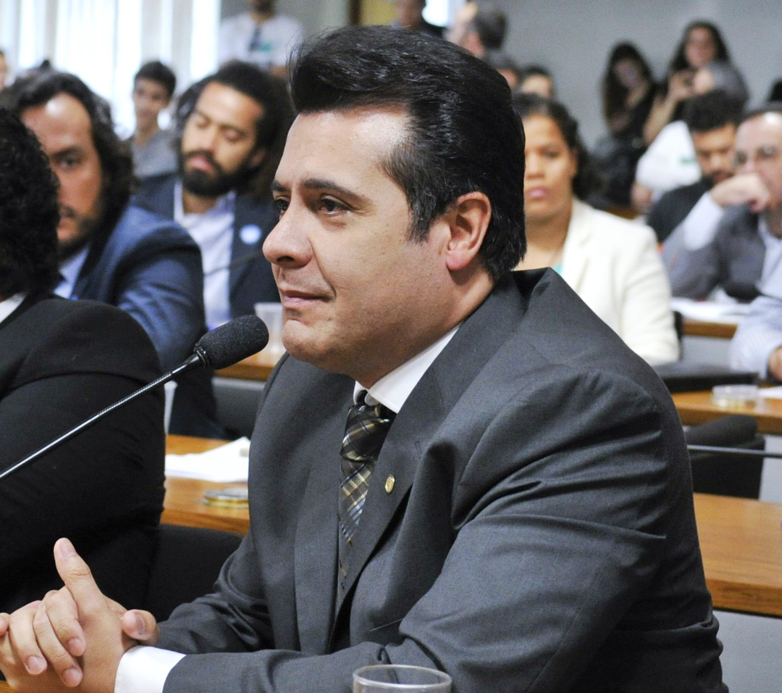 Marcelo Aguiar em audiência no Senado, em outubro de 2014, quando era deputado federal