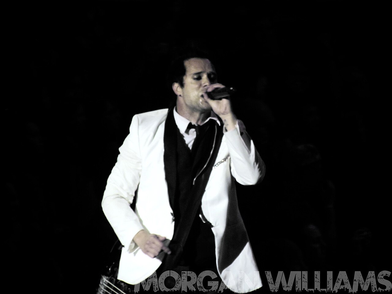 Foto de arquivo (2012): John Cooper, do Skillet, em show no Winter Jam; a imagem não é do lançamento